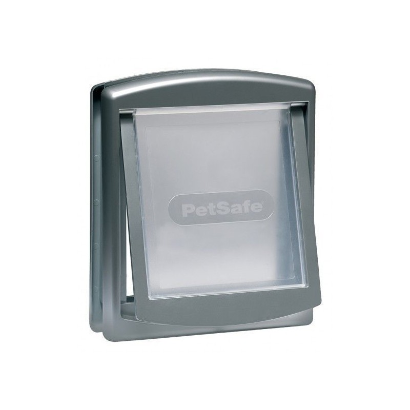Dvierka pre psy Staywell 757, strieborné M Dvierka pre psy Staywell 757, strieborné M