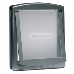 Dvierka pre psy Staywell 777, strieborné L