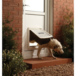 Dvierka pre psy Staywell 760, biele L