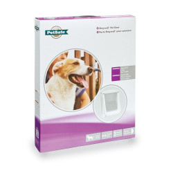 Dvierka pre psy Staywell 760, biele L