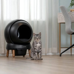 Automatická toaleta pre mačky PetSafe® ScoopFree SmartSpin™ - black
