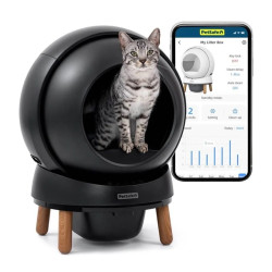 Automatická toaleta pre mačky PetSafe® ScoopFree SmartSpin™ - black